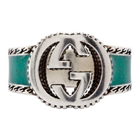 gucci red and green ring|gucci running ring.